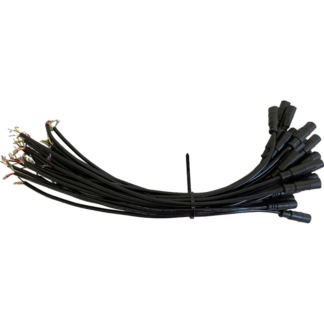 BB8KS25 – ARC LIGHTING Warning Light Wiring Harness, Used To Connect StrobeLink™ Main Harnesses To Non StrobeLink™ Li...